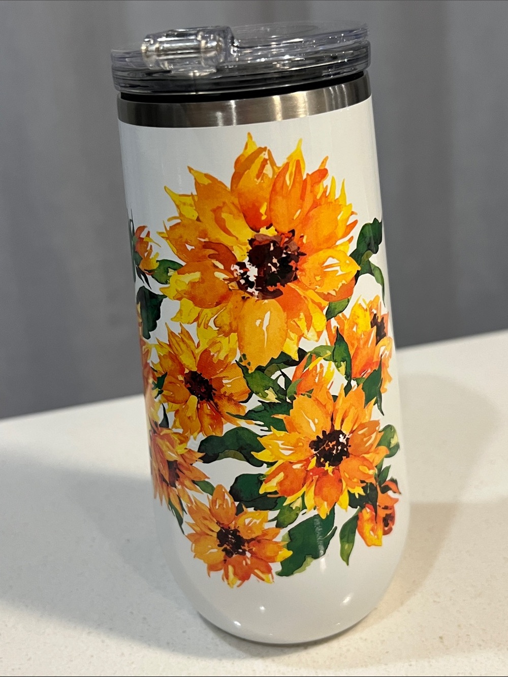 Brumate Sunflower Champagne Flute
